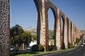 Old Aquaduct Queretaro Mexico Royalty Free Stock Photo