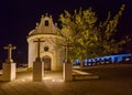 Old aqueduct and church - Elvas Portugal Royalty Free Stock Photo