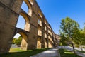 Old aqueduct - Elvas Portugal Royalty Free Stock Photo