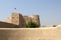 Old arabian castle in Fujairah Royalty Free Stock Photo