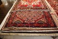 Old arabic colorful carpet in turkish home