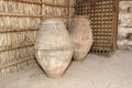 Old Arabic pitchers, Dubai museum, United Arab Emirates,UAE