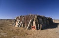 Old barn outside the Hopi village of Old Araibi