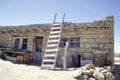 Hopi stairs at a building in Old Araibi