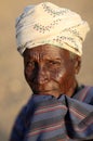 Old Arbore man in Lower Omo Valley, Ethiopia