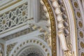 Old arch detail inside the Sammezzano Castle in Italy Royalty Free Stock Photo