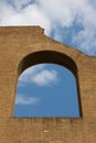 Old arched window