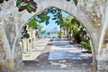 Old arches in Jaffa, Israel Royalty Free Stock Photo