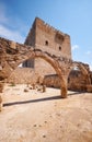 The old arches of Kolossi Castle. Kolossi. Limassol District. Cyprus Royalty Free Stock Photo