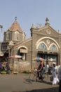 Old architectural building Mandai vegetable market