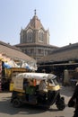 Old architectural building Mandai vegetable market