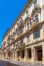 Old architectural houses in city center