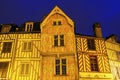 Old architecture of Auxerre