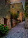 Italy, Bagnoregio - charming street