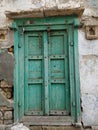 Old Architecture door in Bhuj , Gujarat ,Indai Royalty Free Stock Photo