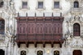 Old architecture of Lima, Peru. Royalty Free Stock Photo