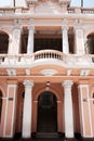 Old architecture of Lima, Peru. Royalty Free Stock Photo