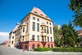 Old architecture in Medias, Romania Royalty Free Stock Photo