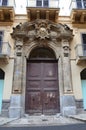 The  Old architecture in Palermo, Sicily Italy Royalty Free Stock Photo