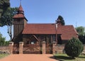 Wooden church in Brzezno Szlacheckie Poland