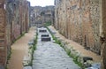 Street view in pompei, Italy