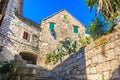 Old architecture in town Split, Croatia. Royalty Free Stock Photo