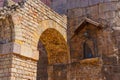 Old Archway And Niche In Historic Barcelona Structure Royalty Free Stock Photo