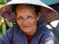 Old asian woman