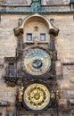 Old astronomical clock, Prague, Czech Republic, Europe Royalty Free Stock Photo