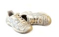 old athletic shoes