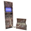 Old atm cash machine with old Casket Royalty Free Stock Photo