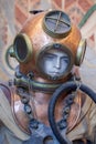 Old atmospheric diving suit