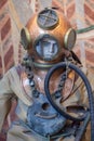 Old atmospheric diving suit