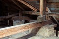 Old attic Royalty Free Stock Photo