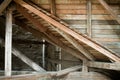 Old attic Royalty Free Stock Photo