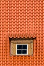 Old Attic Rooftop Window Royalty Free Stock Photo