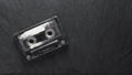 Old audio tape top view Royalty Free Stock Photo