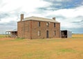 Old Australian bluestone homestead