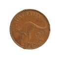 Old Australian penny