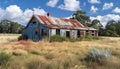 Old Australian shack