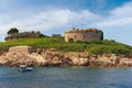 Old Austro-Hungarian fort Mamula. Montenegro