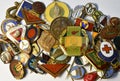 Old romanian badges from the 60`s