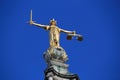 Old Bailey Justice Royalty Free Stock Photo