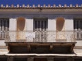old balcony, Aegio, Greece