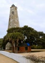 Old Baldy Lighthouse, Bald Head Island Royalty Free Stock Photo