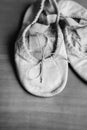 Old ballet shoes Royalty Free Stock Photo