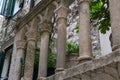 Old balustrade / Details Royalty Free Stock Photo