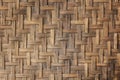 Old bamboo craft texture