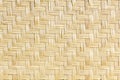 Old bamboo craft texture Royalty Free Stock Photo