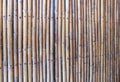 Old bamboo patition background Royalty Free Stock Photo